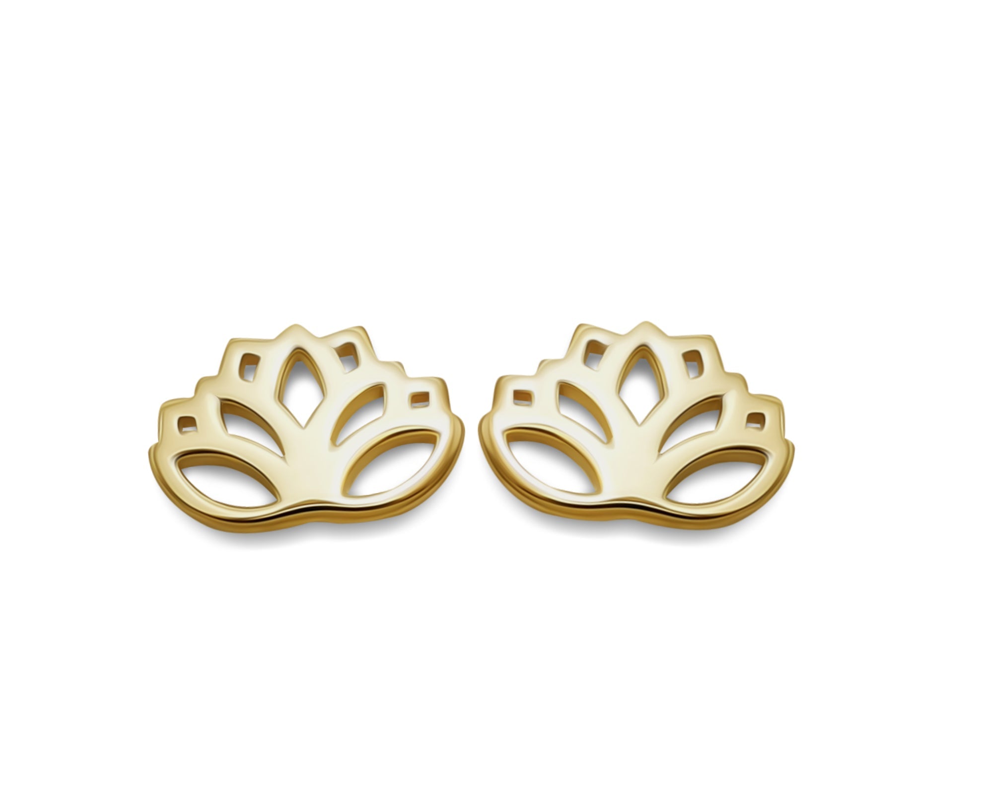 Oorbellen Lotus Goudkleur JE055G-0