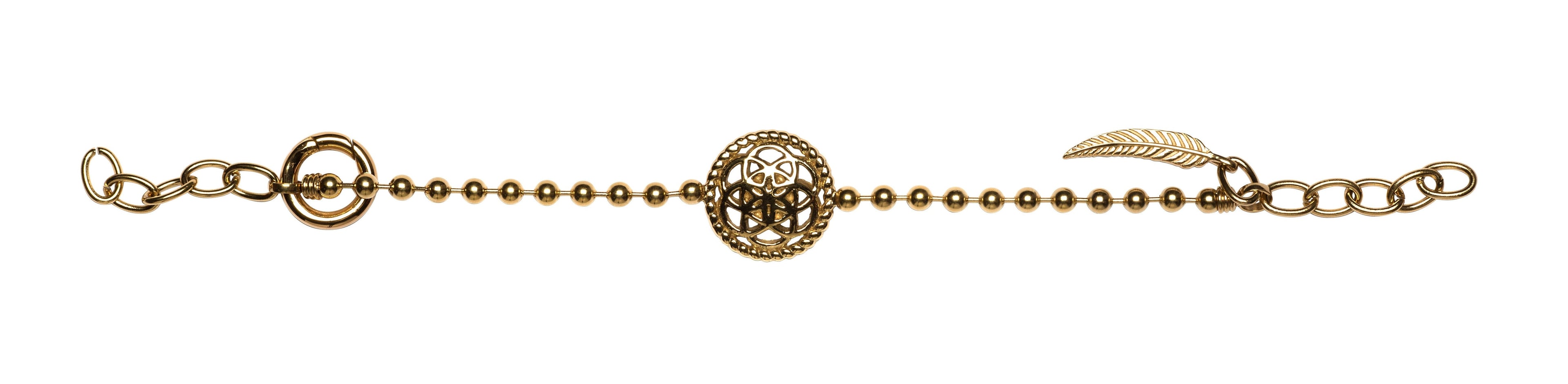 Dreamcatcher Armband Flower(gold)