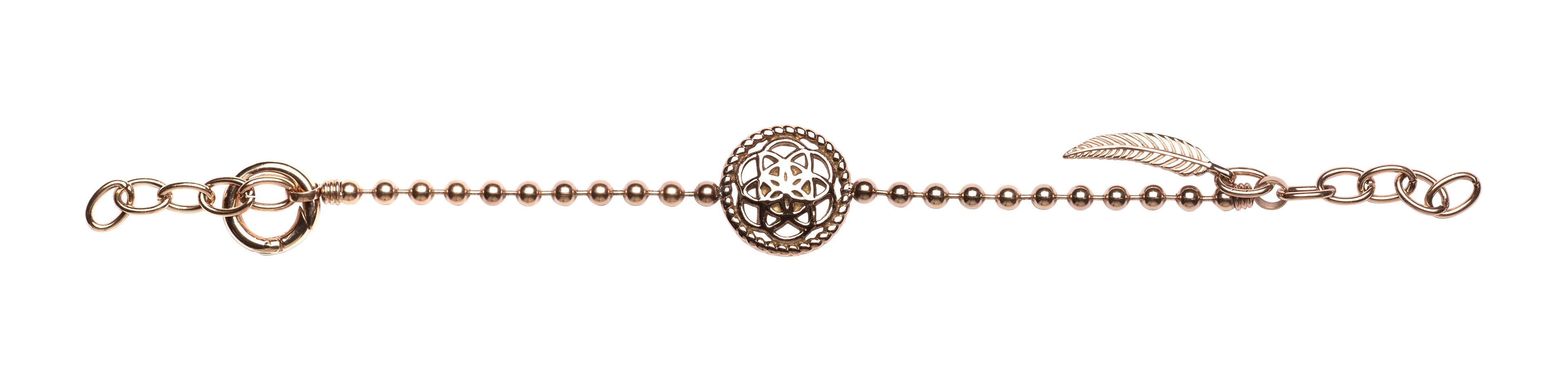 Dreamcatcher Armband Flower (rosé-gold)