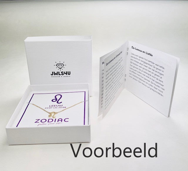 Leeuw Ketting Goudkleur Zodiac ZN008G Jwls4u-1