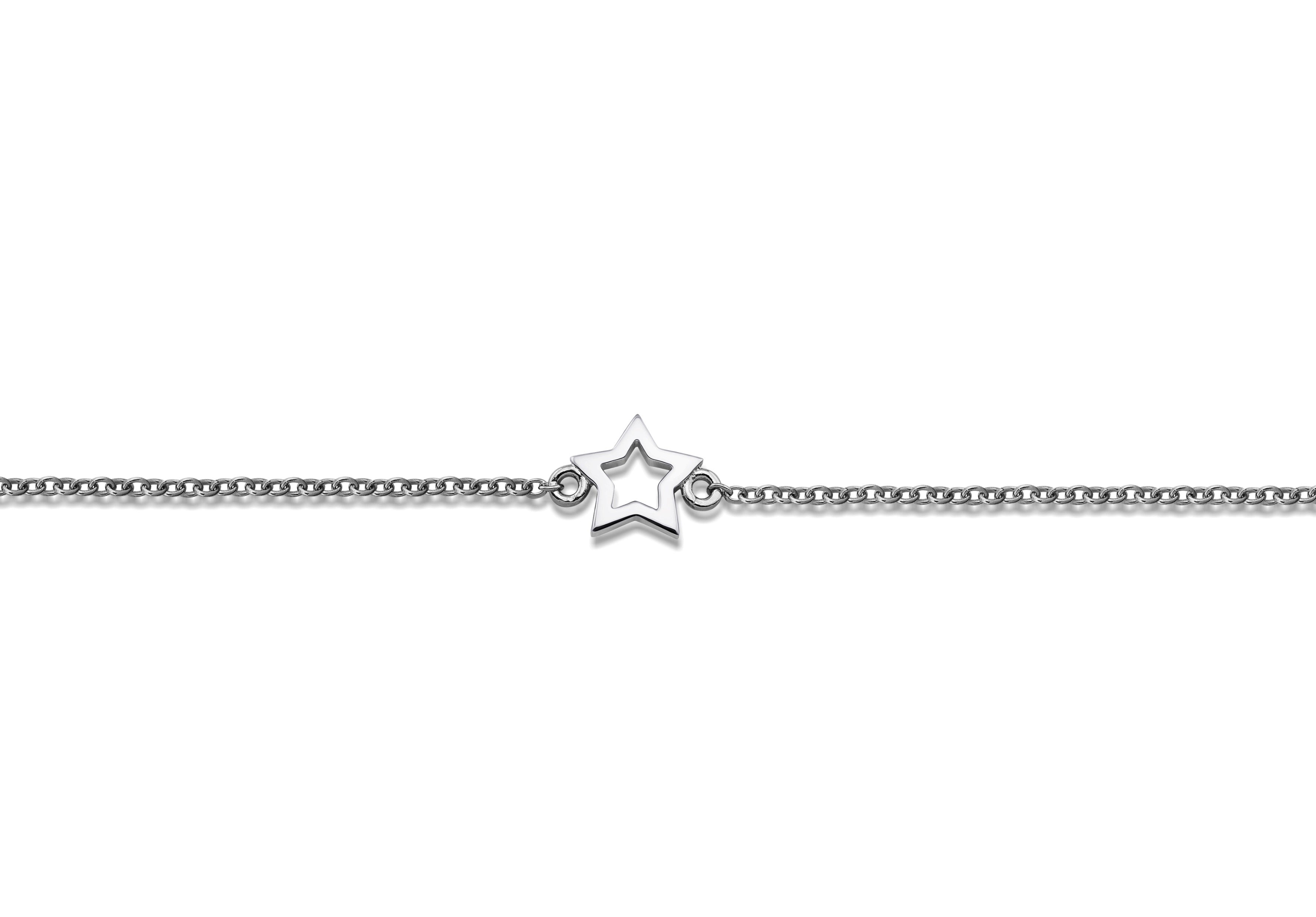 Armband Ster open Zilver XB003S-0