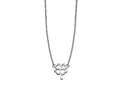 Ketting Klavertje Vier Zilver XN002S-0