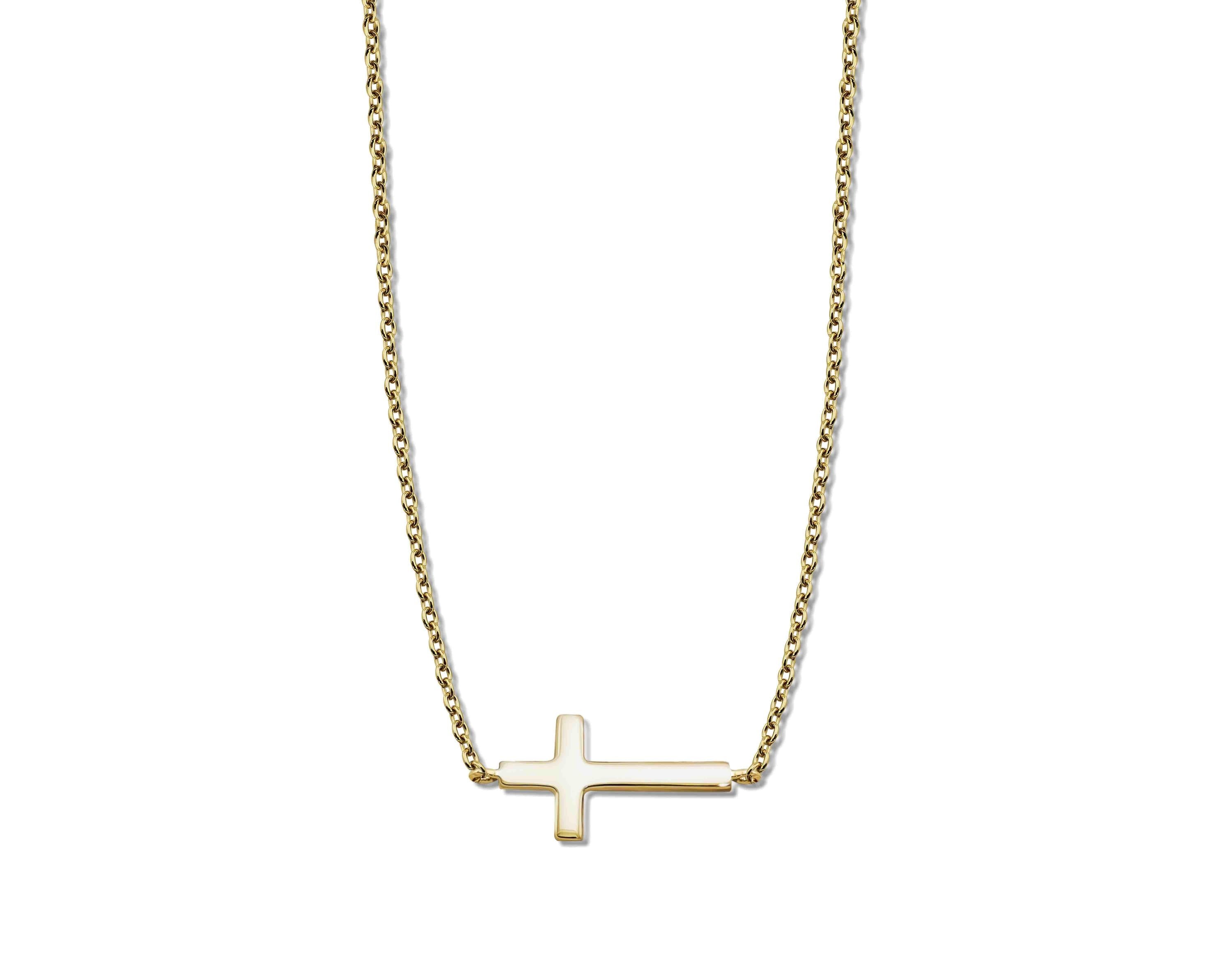 Ketting Kruisje Goudkleur