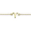 De Zodiac Ram Armband (gold plated)