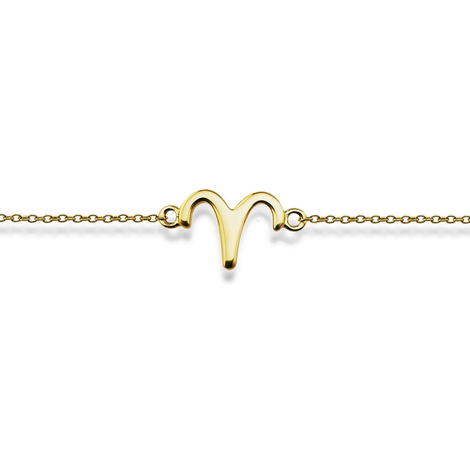 De Zodiac Ram Armband (gold plated)