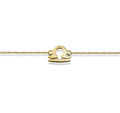 Weegschaal Armband (gold-plated)