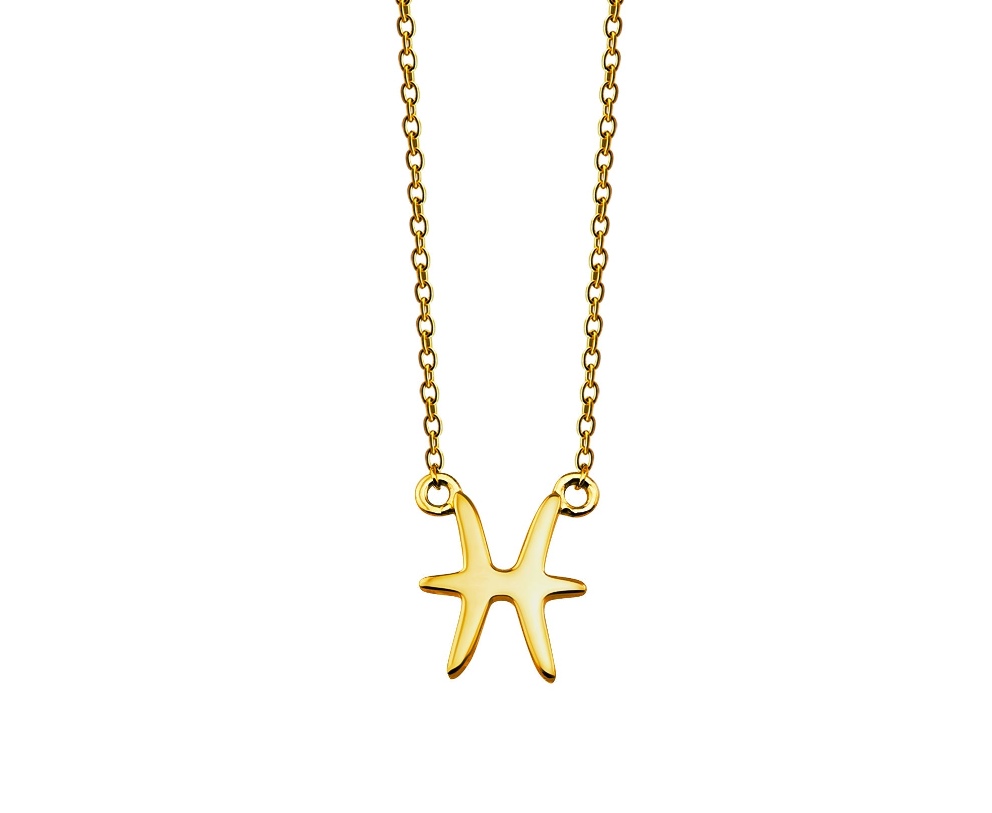 Vissen Ketting Goldplated ZN003G Jwls4u-0