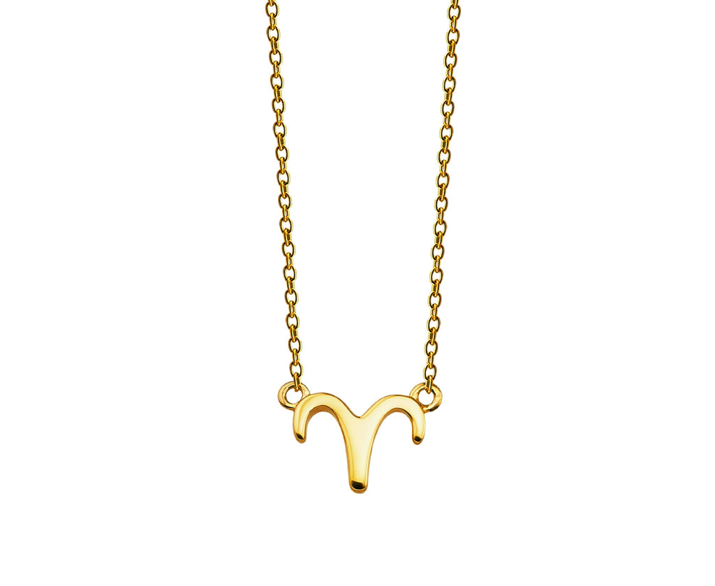 Ram Ketting Goudkleur Zodiac ZN004G-0