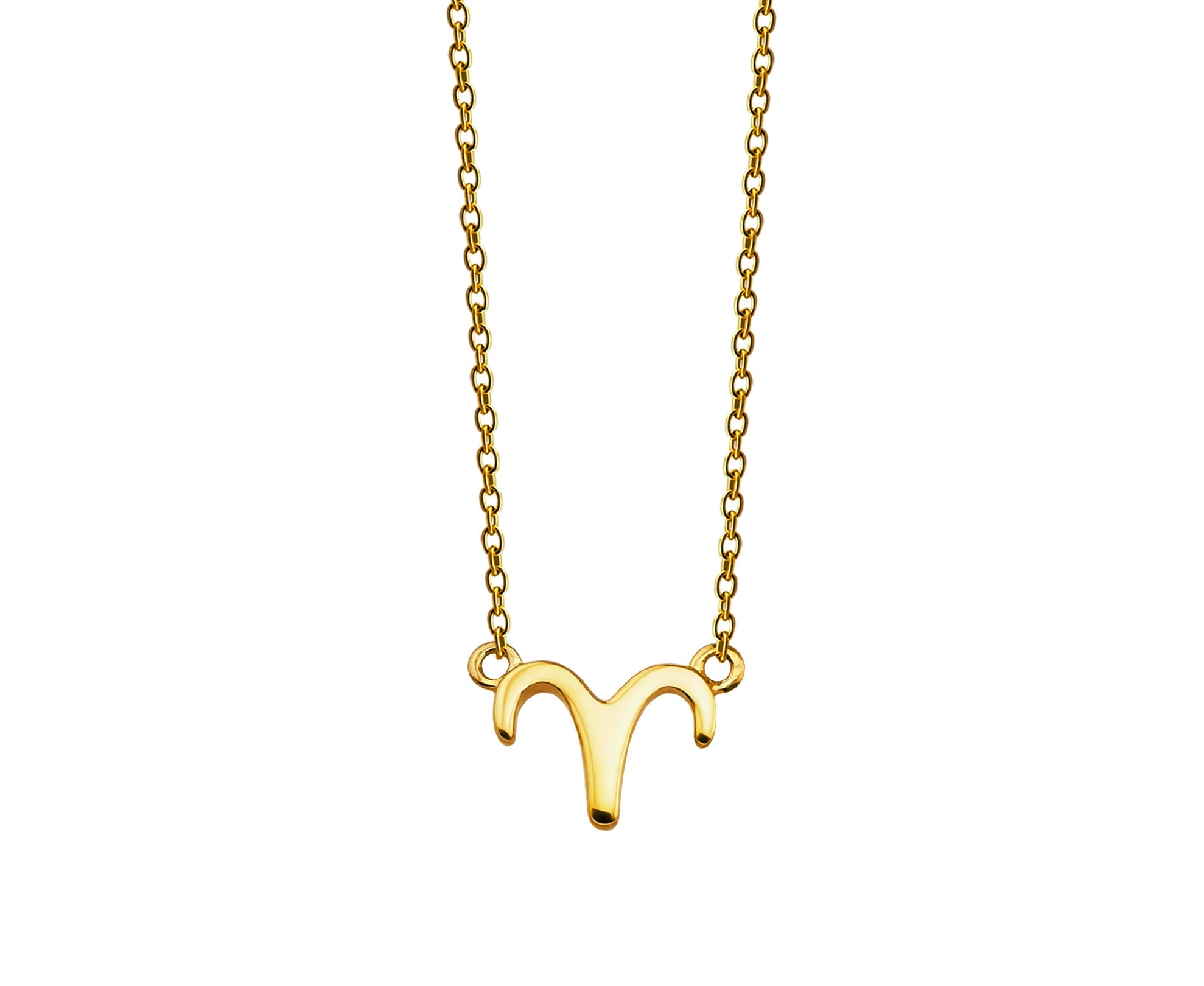 Ram Ketting Goudkleur Zodiac ZN004G-0
