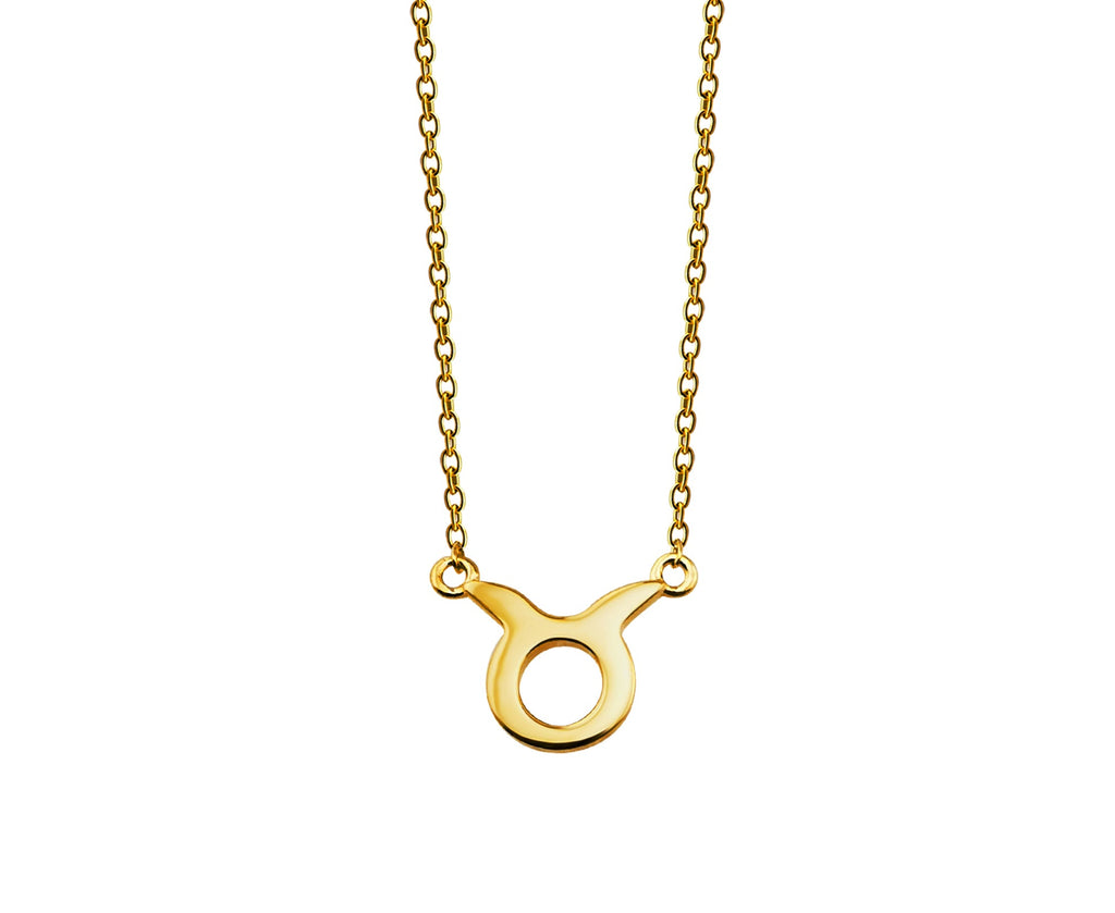 Stier Ketting Goldplated Zodiac ZN005G-0
