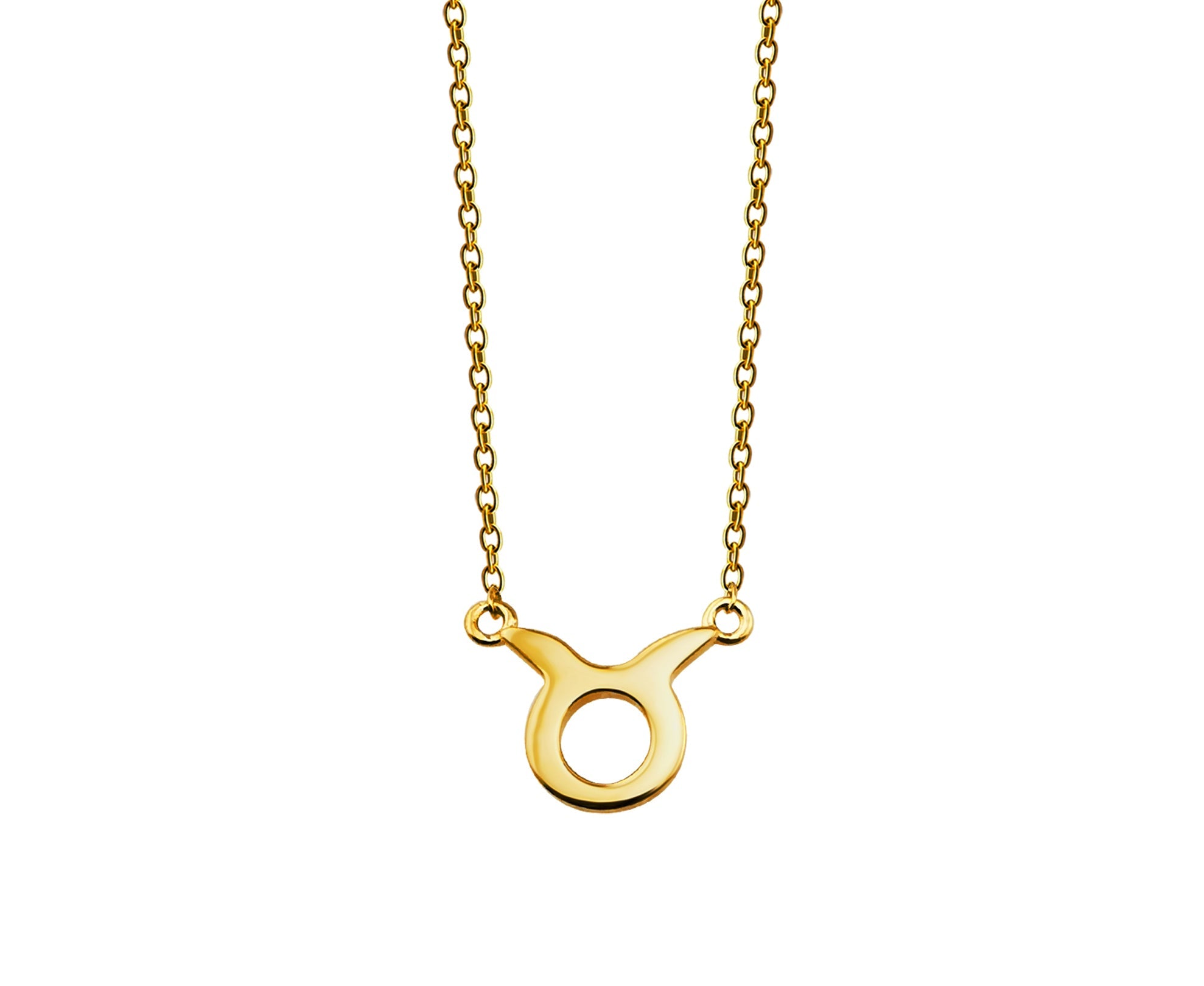 Stier Ketting Goldplated Zodiac ZN005G-0