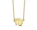 Maagd Ketting Goudkleur Zodiac ZN009G Jwls4u-0